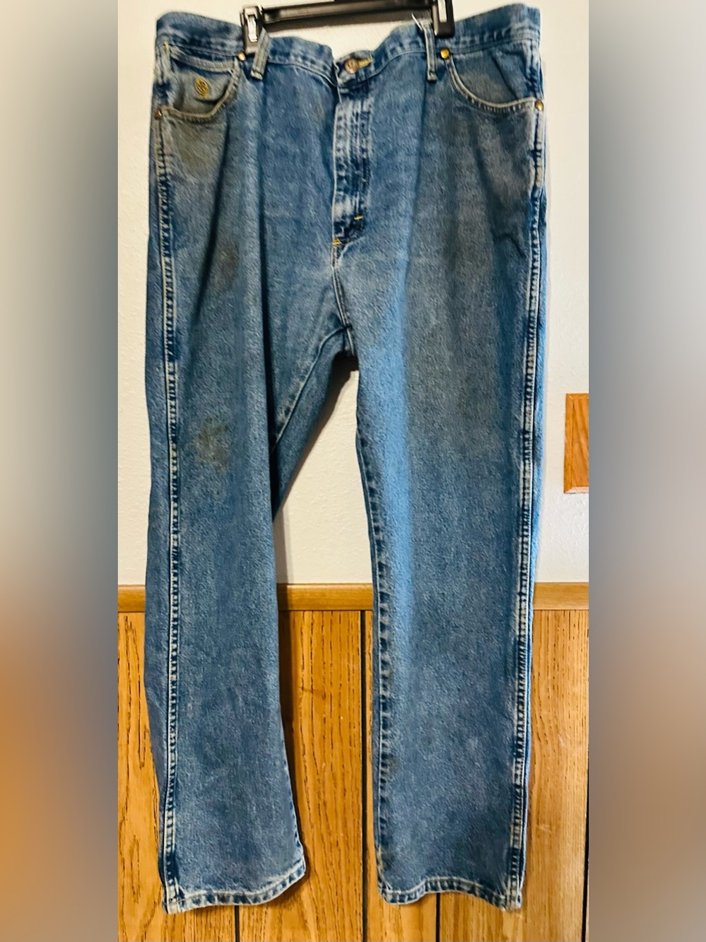 Wrangler George Straight Collection Classic Men's Blue Denim Jeans size 40x32